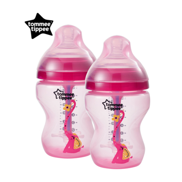 260ml Advanced Anti-Colic 防脹氣奶瓶(兩個裝) - 藍色 , 粉紅色2